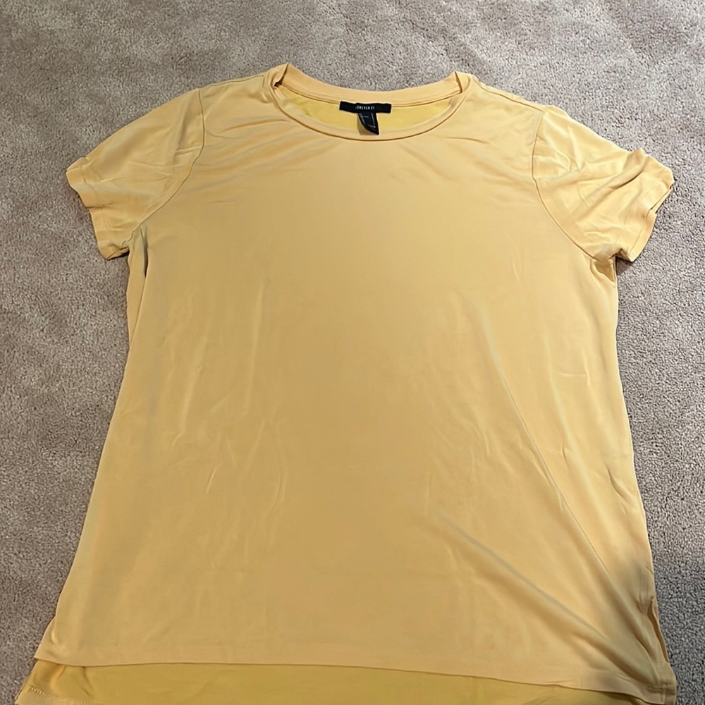 yellow shirt